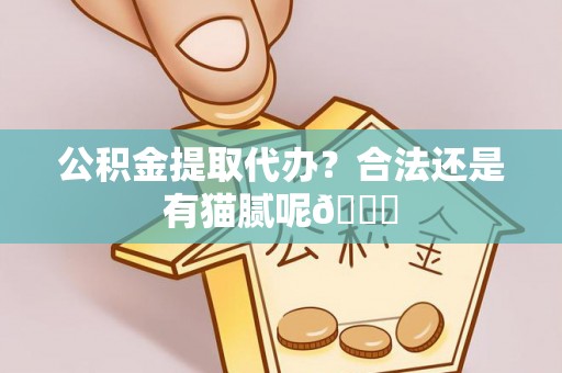 淮阳公积金提取代办？合法还是有猫腻呢😏